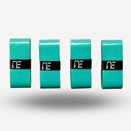 Pickleball Paddle Grip - Long Lasting Tennis Racket Grip Tape - Premium Soft Ultra Tac Overgrip for Enhanced Control - Pack of 4 - Teal