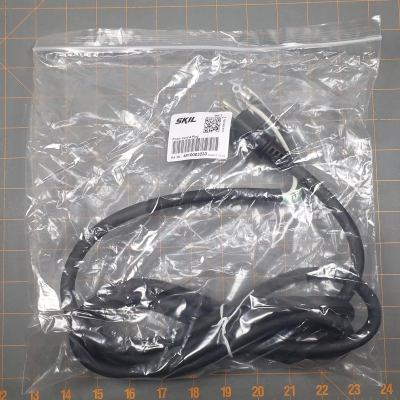 Skil OEM Replacement Electrical Power Cord Plug 4810003233, SkilSaw Circular