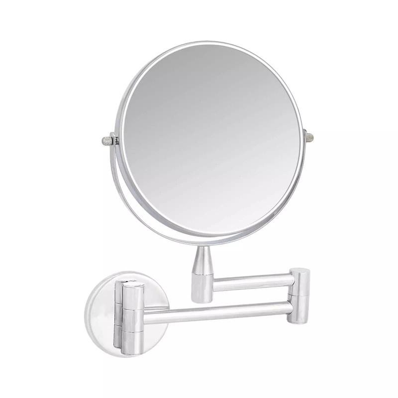 RUCCI | 1X/7X Magnifying Double-Sided Wall-Mounted Mirror (7.5"D x 17.5"L)