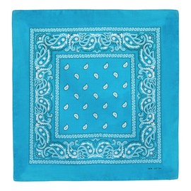 Laciteinterdite Set of 3 Paisley Bandanas for Men and Women, 57 x 57 cm One Size turquoise