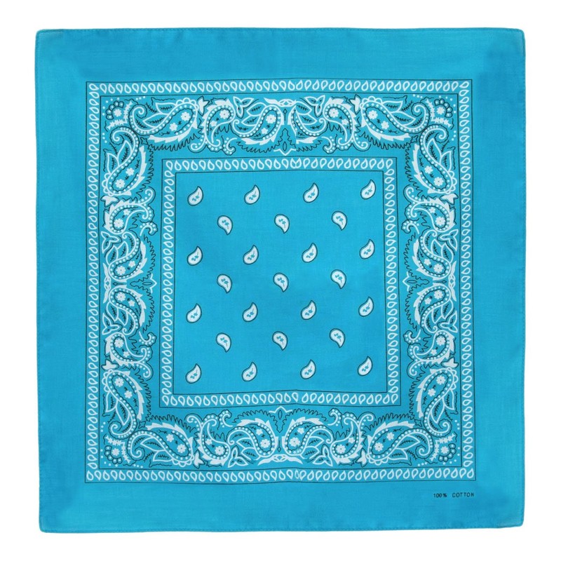 Laciteinterdite Set of 3 Paisley Bandanas for Men and Women,