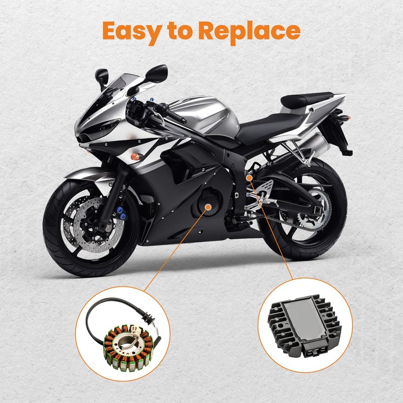 maXpeedingrods Stator & Regulator Rectifier For Yamaha R6 YZF-R6 1999