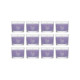 Yankee Candle Mini Jar (1.3 Ounce (Pack of 12), Lilac Blossoms)