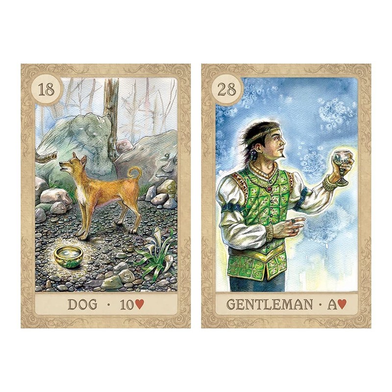 Kancharo Renolman Cards, 38 Cards, Tarot Divination, Fairy Tale Lenormand,