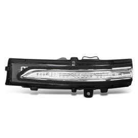 PIT66 LED Mirror Turn Signal Light Side Marker Light Driver Left Side Compatible with Ford Edge SEL/Titanium/Plus Sport Utility 4-Door 3.5L/2.0L 2015-2021 FT4Z13B374A Clear Lens