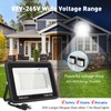 kelinvmi 150W LED Flood Light Outdoor, 900W Equivalent LED Security