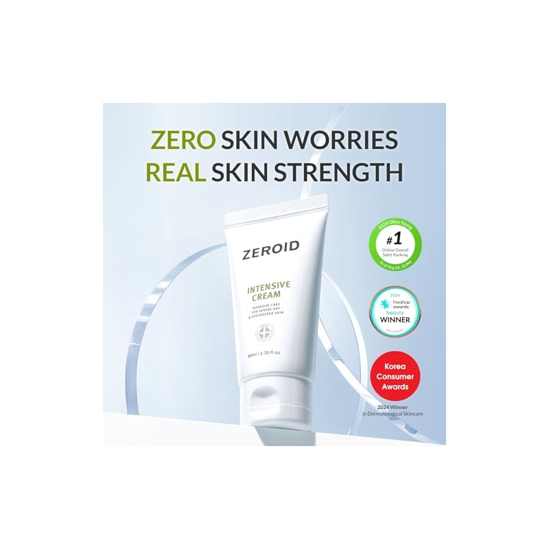 ZEROID Intensive Cream Korean Dermocosmetic Intensive Care for Severe Dry