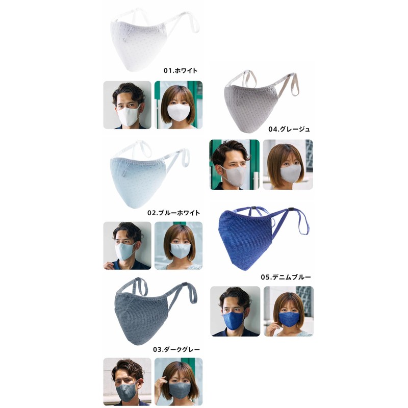 Co-que Dry Mask for Easy Breathing, Prevents Fogging, Prevents Stuffy,
