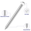 Etauwe 100 PCS #10 x 3/4" Pan Head Self Tapping