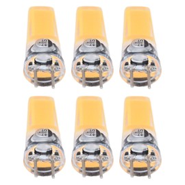 Gavigain 6 Pack GY6.35 Led Bulb JC Bi Pin Base Light Bulbs 5W Equivalent to 50W Halogen Bulb Dimmable for Landscape Lighting for Lawn Lights, Puck Lights, Under Cabinet Lighting, Table Lamps(3000k)