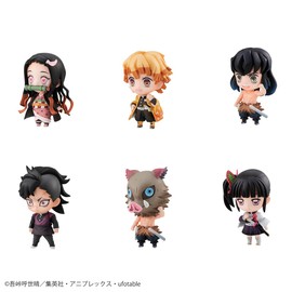 Megahouse Demon Slayer Tanjiro & Friends Mascot Set [with Gift]