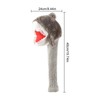 Plush Golf Head Covers - Stuffed Shark Driver Headcover |
