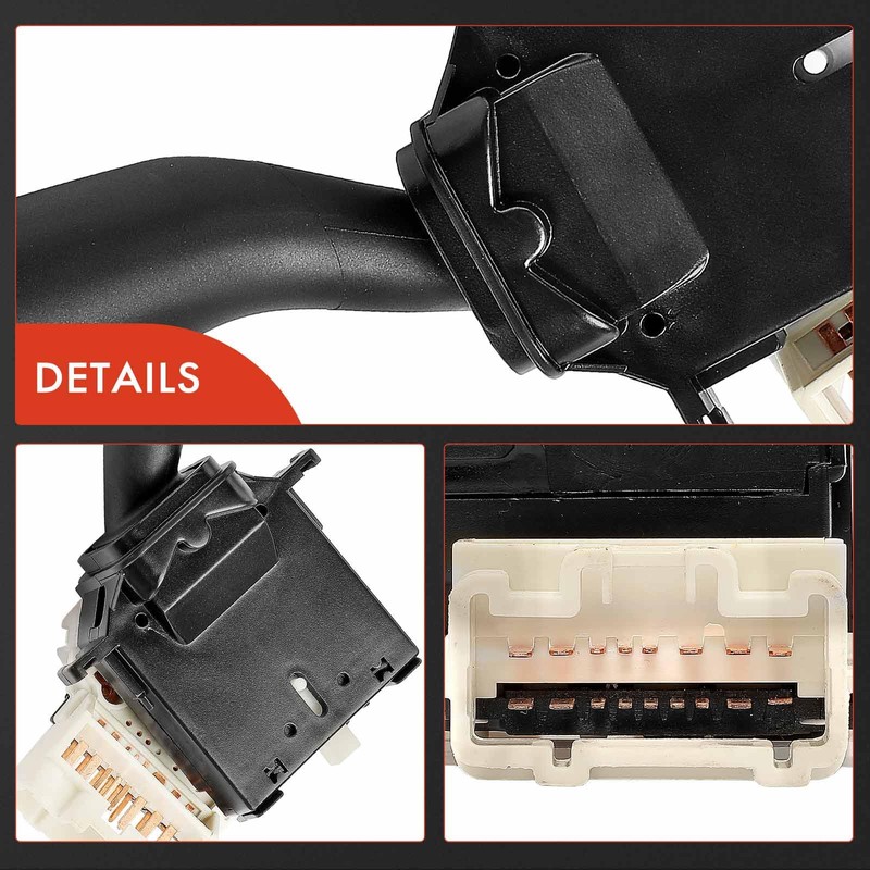 A-Premium Turn Signal Switch, Headlight Dimmer Multifunction Switch Compatible with