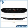 labwork Front Bumper Upper & Lower Grille Chrome & Black