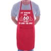 Print4U 60th Birthday It Took 60 Years BBQ Cooking Funny