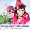 AYPOW Children's Balaclava Winter 4-13, Multifunctional Windproof Fleece Warm Ski