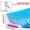 Self Adhesive Silicone Waterproof Shower Water Strip Dam Shower Threshold