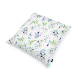 STYLE Decor W3400700 Zabuton Cushion Cover, 21.7 x 23.2 inches (55 x 59 cm), Set of 2, Meisenban, Stylish, 100% Cotton, Scandinavian, Floral Patterns, Botanical, Blue