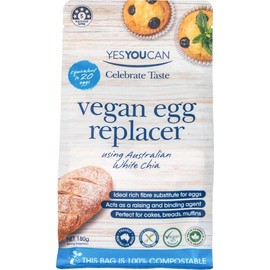 YesYouCan Vegan Egg Replacer with White Chia 180g