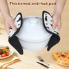Pot Holders for Kitchen Hot Pads with Pocket Cat Pattern