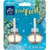Glade Scented Plugin Oil Refills -Snow Snowflake Frost Winter Holiday