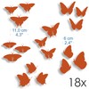Imgge.com Glass Door Stickers (18 Butterflies) - Prevents Bird Shocks