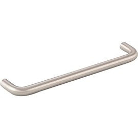 GRIMME Orotavo LA Handle 160 mm - Elegant Bow Handle - Furniture Handle Width 170 mm Steel Stainless Steel Effect