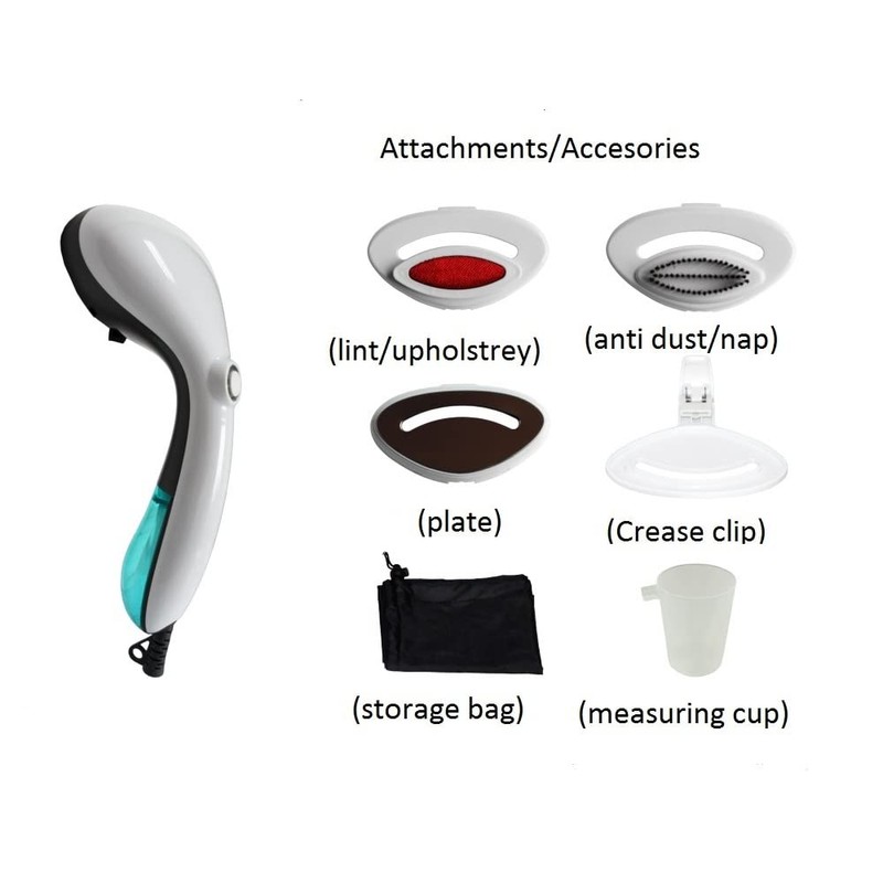 Eurosteam Steam Ezee Handheld Garment Steamer - 1500W Powerful Wrinkle