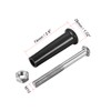 sourcing map Swivel Handle Crank Handle Rotating Bale Handle Length