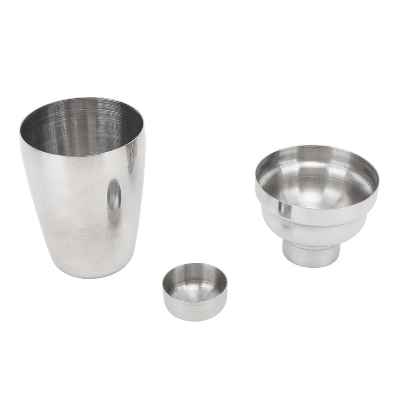 Cocktail Shaker 304 Stainless Steel Cocktail Drink Mixer Bartender Shaker