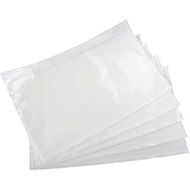 7.5'' x 5.5'' Packing List Pouches, Shipping Label Envelopes Clear Adhesive Top Loading Packing List - 500 Packs