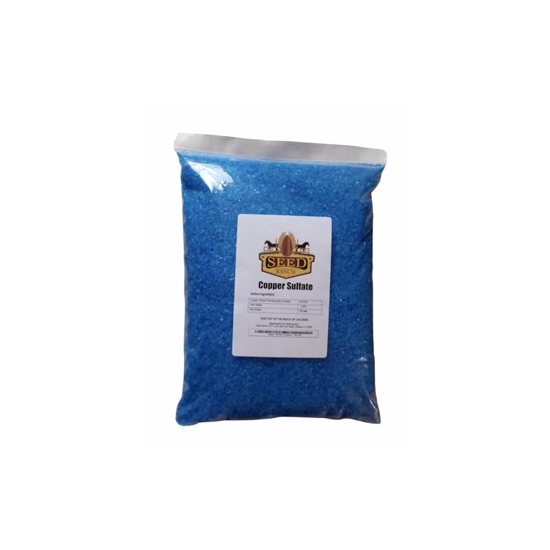 Copper Sulfate Pentahydrate 99.9% Crystals - 10 Lbs.