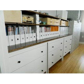 Royal 20 White Magazine File Holders Storage Boxes 12 1/4"H x 3 1/2"W x 9 3/4"D