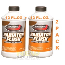 JOHNSEN'S 4917 JOHNSEN'S RADIATOR FLUSH CLEANER - 2 PACK - IMPROVES COOLING -