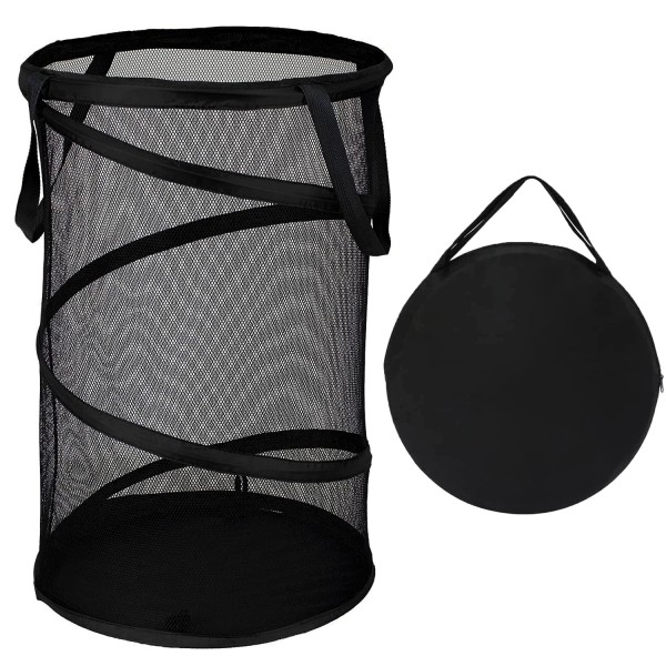 BATTOO Large Collapsible Laundry Basket Foldable Mesh Pop Up Hamper