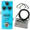 MXR M294 Sugar Drive Overdrive (w/Power Supply) Pedal Bundle w/