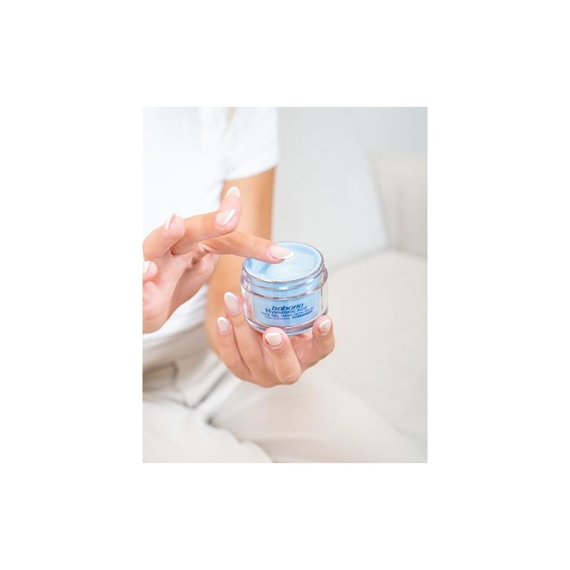 Babaria Crema Gel Hidratante Facial con Ácido Hialurónico