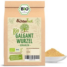 Galangal Powder Organic (250 g) Galangal Root Ground from Controlled Organic Cultivation vom-Achterhof