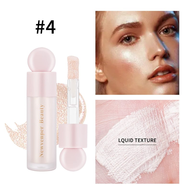 Contour+ Highlighter+ Face Blush with Face Brush, Long-Lasting and Smooth