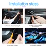 CGEAMDY Car LED Interior Lighting, Car Atmosphere Light Lamp, Soft