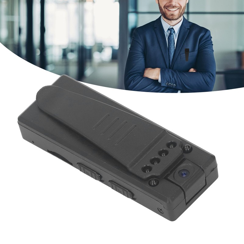 1080P HD Back Clip Camera 500mAh 1920x1080 FHD 40MP Photo