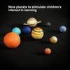 DIY Solar System Toy, 9 Pieces Vinyl DIY Planet Models