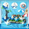 30 Pcs Sailor Cruise Resin Bald Eagle, Mini Bald Eagle