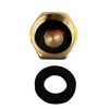 EFGTEK 4 Pack Inner Diameter 2.5 cm Garden Brass Hose