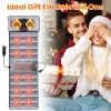 Full Body Electric Massage Mat w/Heat Vibration Massage Pad Cushion