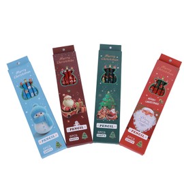 FYXMI Christmas Pencils, Assorted Festive Christmas Pencils for Kids Bulk Perfect for Office, School, and Home Use (24 Pieces)