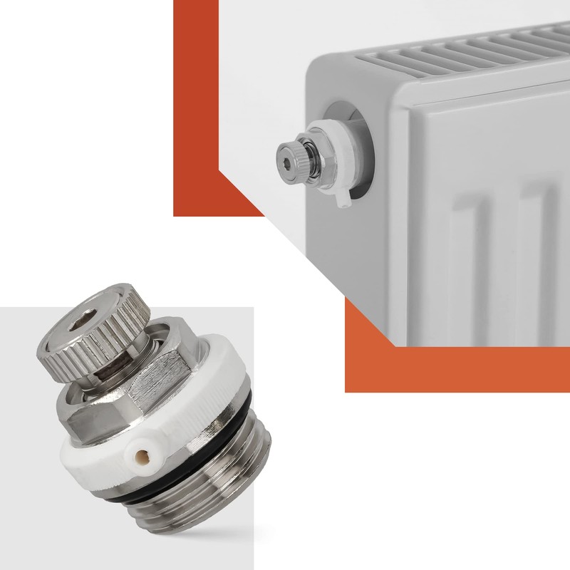 Hygroscopic Radiator Bleed Valve Heaters Automatic Bleeding Screw Maintenance-free Heater