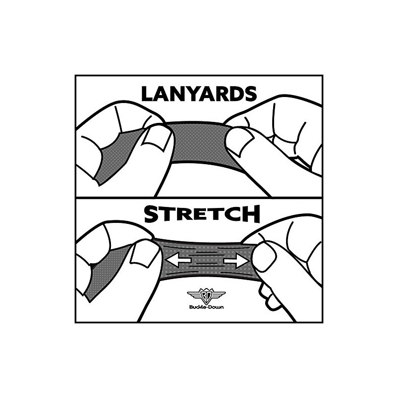 Buckle-Down Lanyard - Corvette C6 Racing