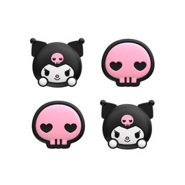 Yocore Switch Thumb Grip Caps,Soft Silicone Thumb Grips,Analog Soft Silicone Joystick Caps Stick Caps for Switch/OLED/Switch Lite,4 Pcs-KLM