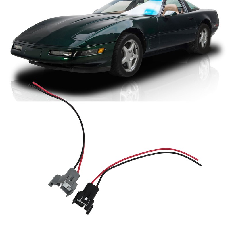 2 Pcs Ignition Coil Harness Wiring Connector Plug for Corvette